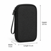 Double-Layer Travel Tech Organizer with Wrist Strap