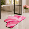 Elegant Lotus Floral Floor Mat