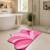 Elegant Lotus Floral Floor Mat