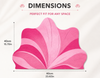 Elegant Lotus Floral Floor Mat