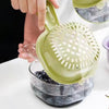 Cute Duck Mini Fruit And Vegetable Drain Basket with Handle