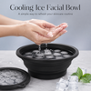 Foldable Silicone Beauty Ice Bowl for Facial Skincare & Cold Therapy