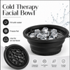 Foldable Silicone Beauty Ice Bowl for Facial Skincare & Cold Therapy