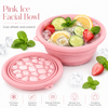 Foldable Silicone Beauty Ice Bowl for Facial Skincare & Cold Therapy