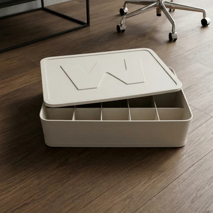 LuxeNest 10-Grid Wardrobe Organizer Box