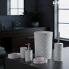 Floral Series 6-Piece Bathroom Set (1760) by Limon