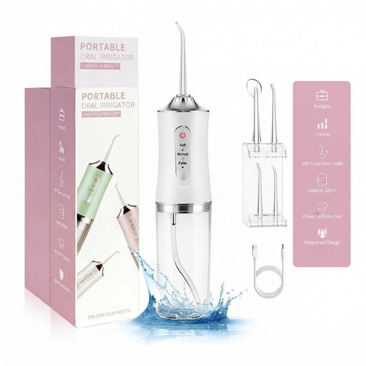 Portable Oral Irrigator Dental Water Flosser Mouth Spa, KRD-1948