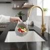 Pack of 3 Fruits and Vegetables Wash Bowl with Drainer (3035) by Limon