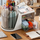 360° Rotating Desktop Organizer with Drawers