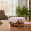 440ML Square Glass Container with Lid (2014) by Limon
