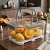 Airtight Storage Box with Drainer and Carry Handles