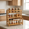 SpiceMaster 3-Tier Bamboo Storage Rack