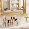 CrystalView 12-Grid Acrylic Makeup & Lipstick Organizer