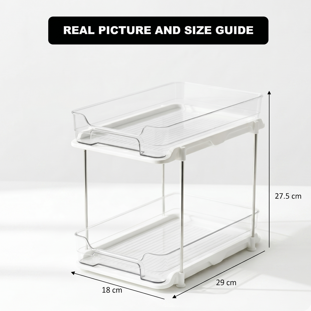 DuoLayer Pull-Out Organizer