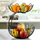 2-Tier Crescent Fruit Basket by Matrix