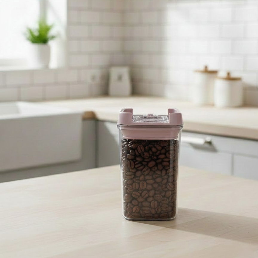Multi-Use Square Airtight Jar 270ML (1746) by Limon