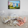 Laundry Essentials Clips Box with Handle – 20 Pcs (1110) by Limon