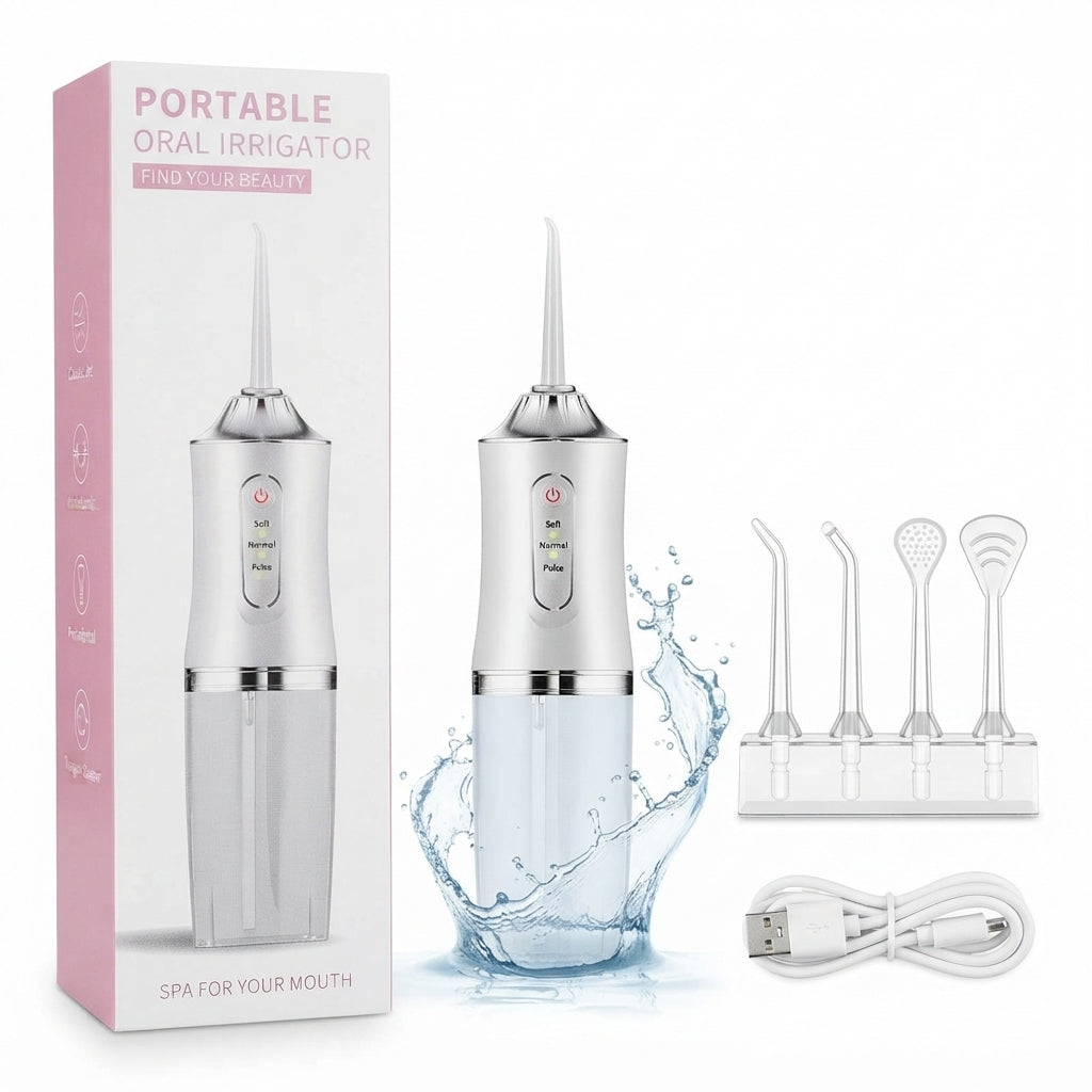 Portable Oral Irrigator Dental Water Flosser Mouth Spa, KRD-1948
