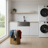 Rectangular Bamboo Laundry Basket
