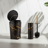 MarblePrint Dustbin & Brush Set (1909) by Limon