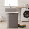 Prestige Bamboo Pattern Laundry Basket (1510) by Limon