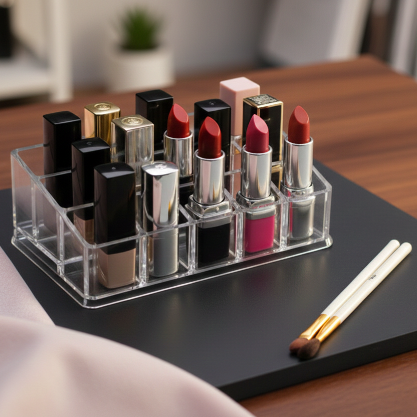 18-Slot Lipstick Organizer