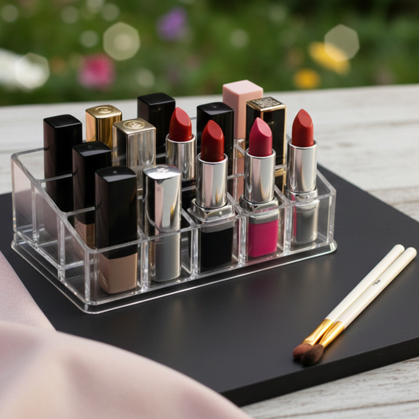 18-Slot Lipstick Organizer