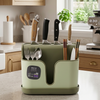 Premium Kitchen Cutlery & Knife Holder with Drainer