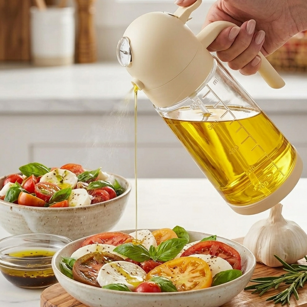 MeasurePour Oil Dispenser Bottle