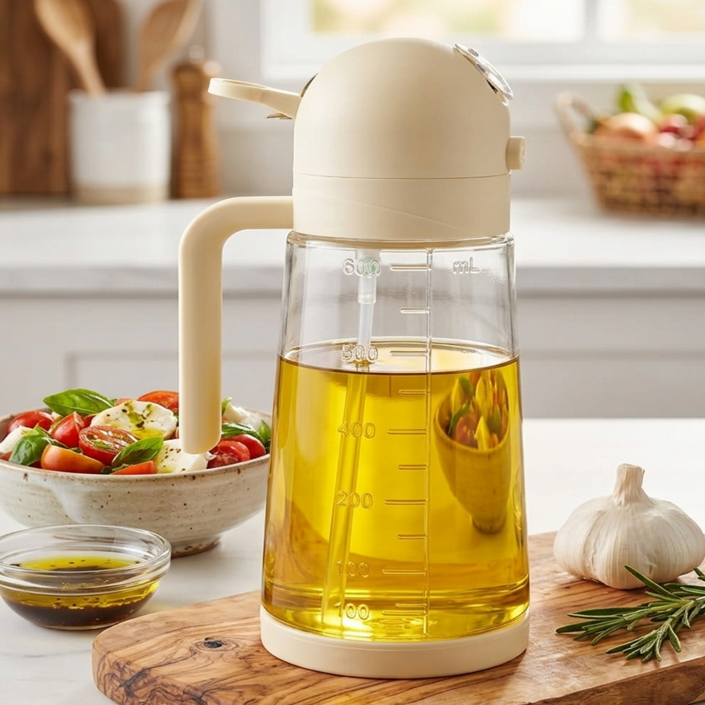MeasurePour Oil Dispenser Bottle