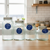 SilverTop Glass Jars by Duman