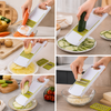 Handheld Vegetable Grater & Slicer for 4 Cut Styles
