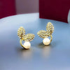 Golden Leaf Pearl Tops