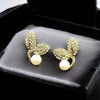 Golden Leaf Pearl Tops