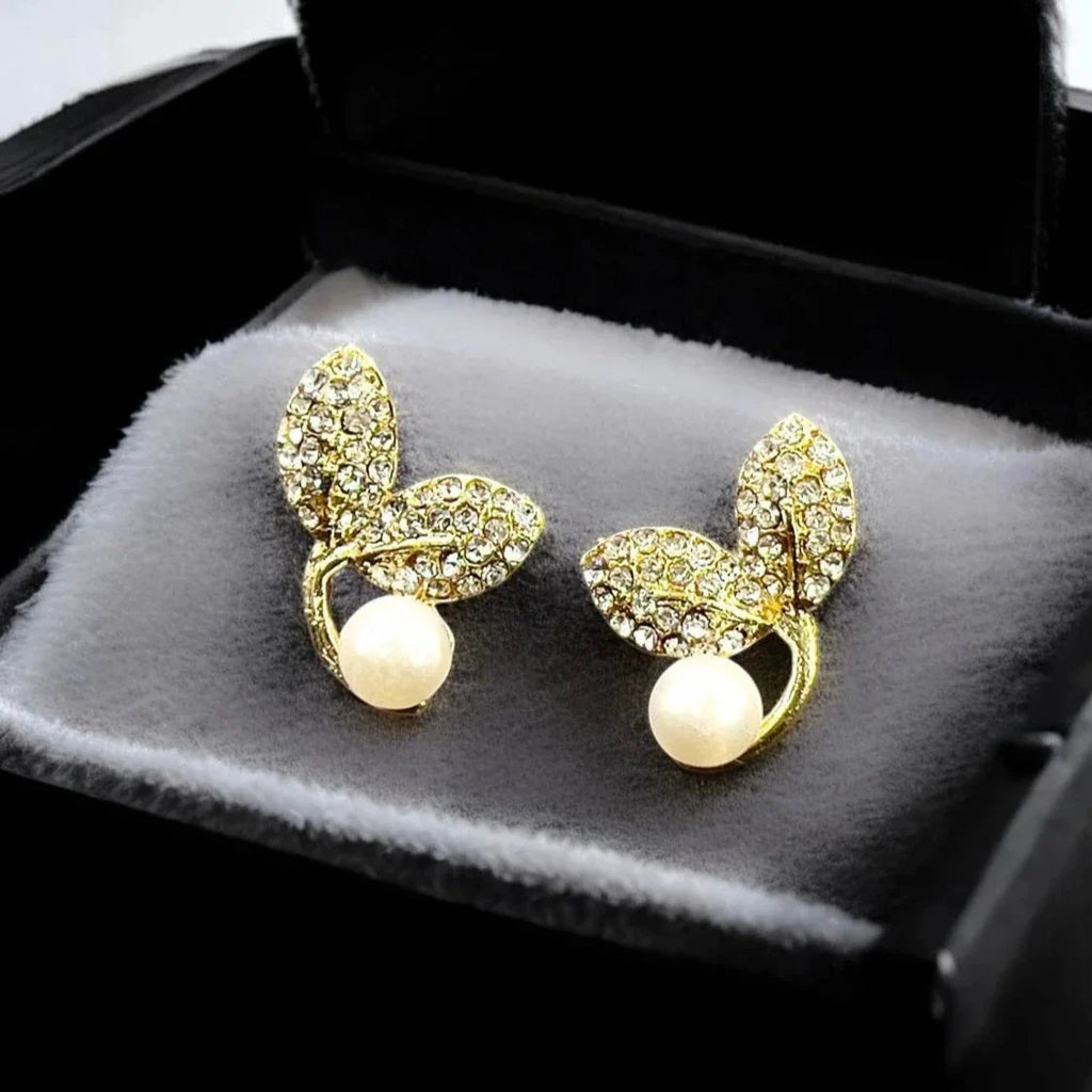 Golden Leaf Pearl Tops