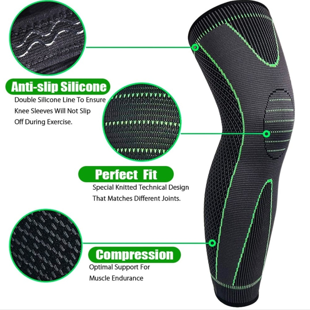 High Compression Knee Warmer – Leg Support for Pain Relief ( free size )