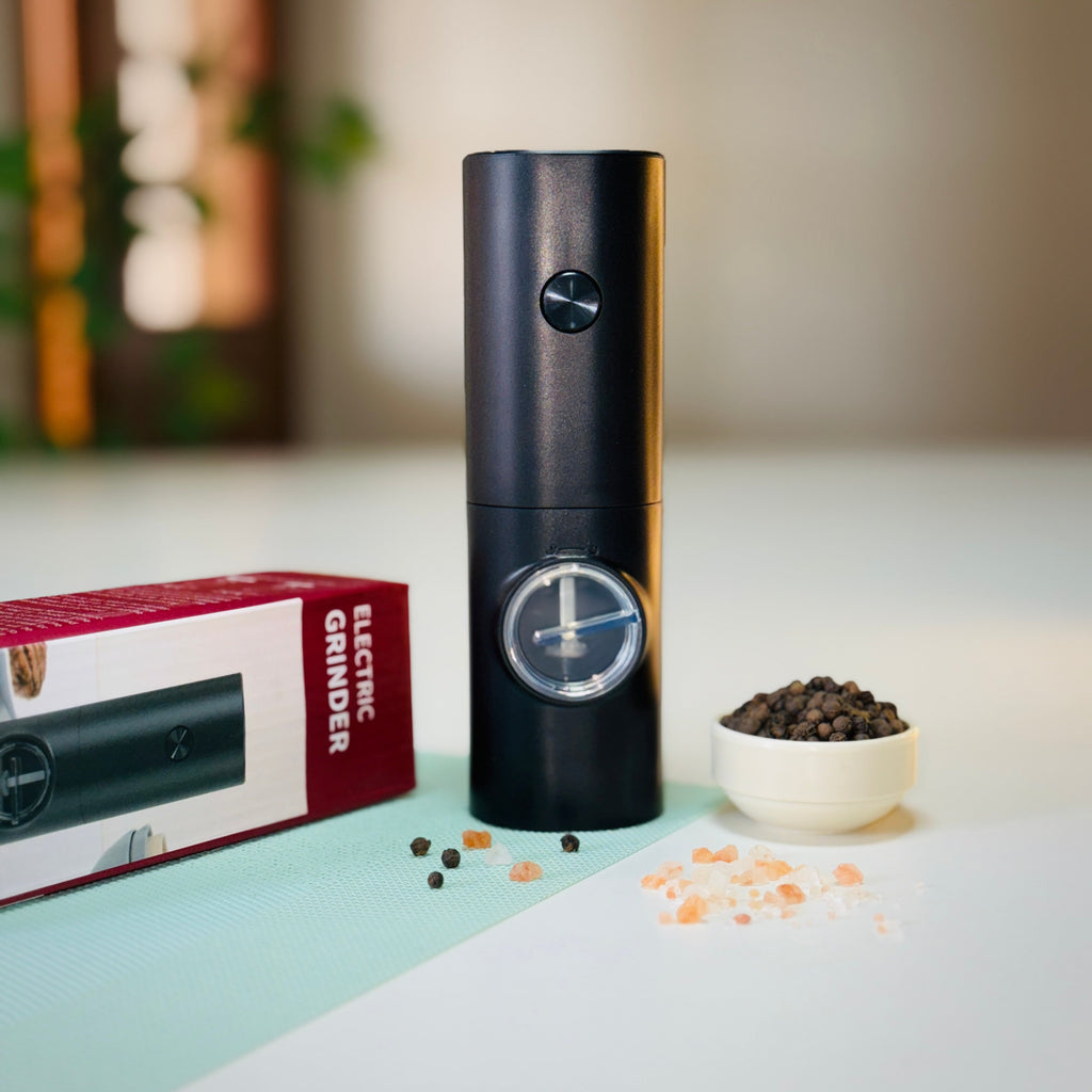 Electric Pepper Grinder with Led - (Battery Operated)