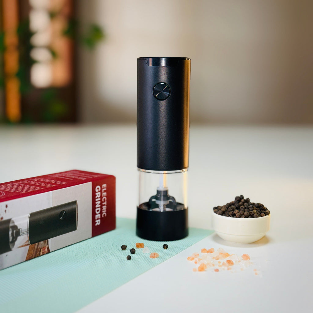 Electric Pepper Grinder with Led - (Battery Operated)