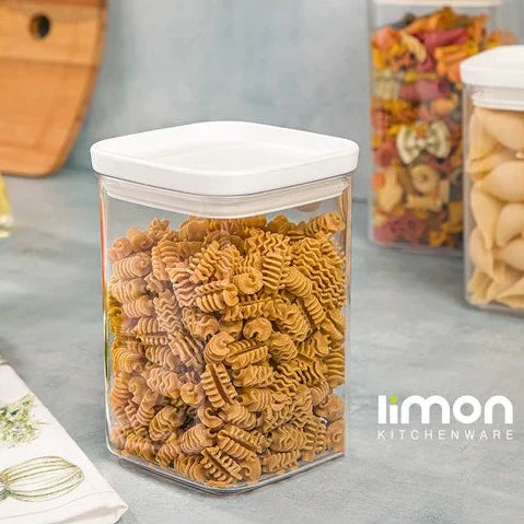 Airtight Clear Stackable Jar by Limon