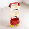 Kids’ 3-Tier Storage Organizer with Cartoon Feet