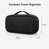 Multi-Compartment Tech Organiser Bag with Carry Strap