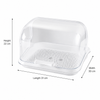 Multipurpose Storage Box with Clear Lift-Up Cover