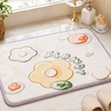 3D Blossom QuickDry Non-Slip Bath Mat
