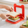 One-Press Square Sandwich Cutter & Edge Sealer