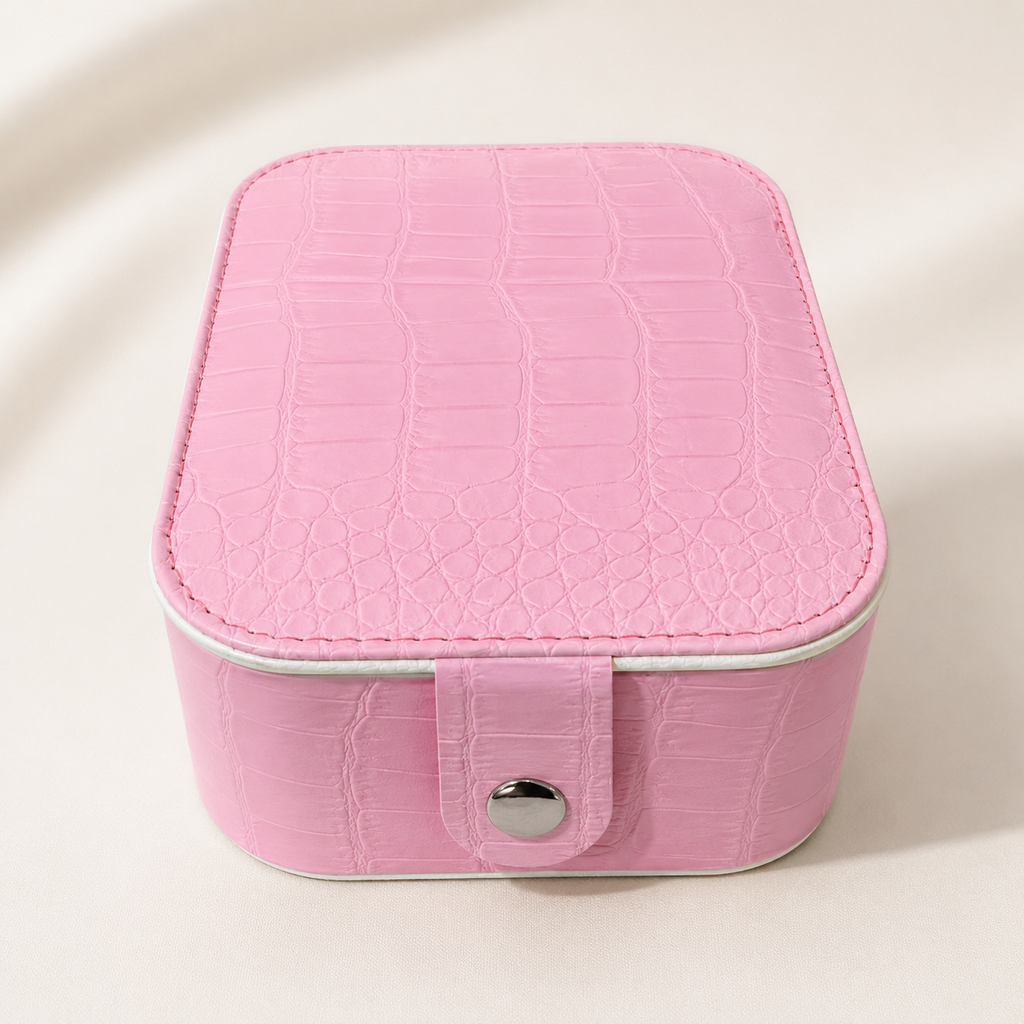Portable Makeup Case with 3-Light Touch Mirror