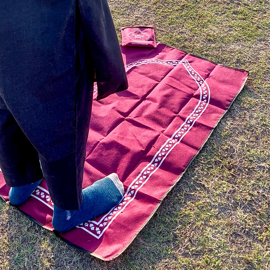 Travel Prayer Mat with Carry Pouch by Matrix
