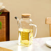 1L Borosilicate Jug with Airtight Wooden Lid & Precision Pour Stopper (1143)