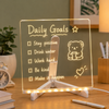 Reusable LED Acrylic Writing Board Set with Folding Stand
