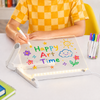 Reusable LED Acrylic Writing Board Set with Folding Stand