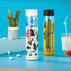 Printed Large Glass Bottle by Limon